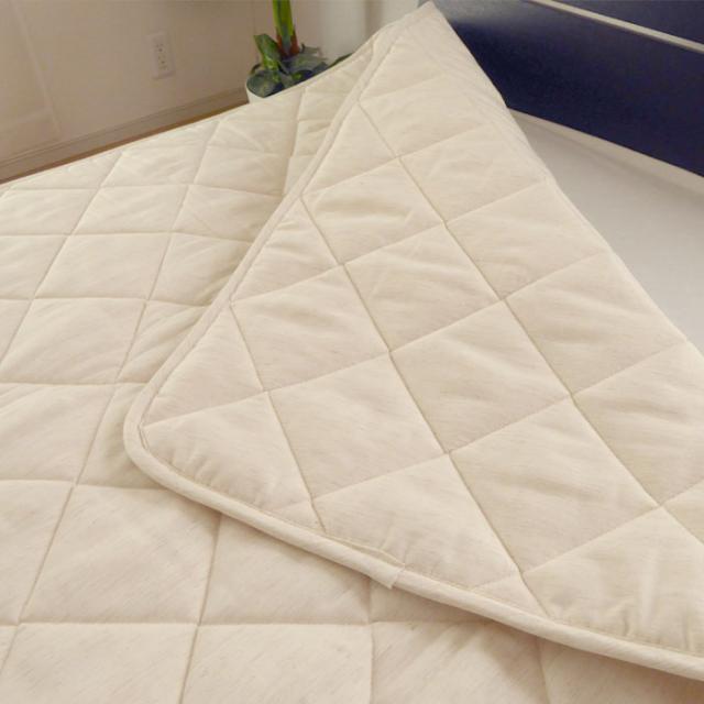 日本製 爽やかウールベッドパッド 羊毛ベッドパッド シングル 100×200cm ウール100％ 多層式健康パッド 3層構造 MOSWBPS000_6