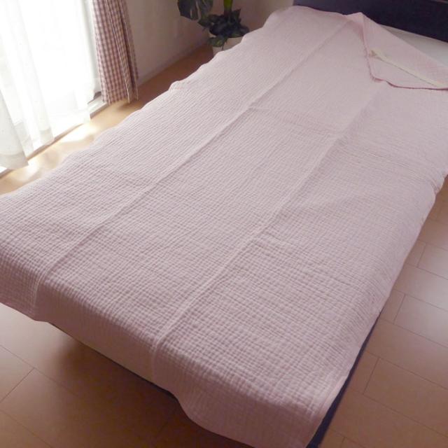 日本製 ムレーヌ 敷きパッド 敷パット シングル 100×205cm シール織り 脱脂加工 綿100％ 高野口ブランド 8便 1079-7800_9