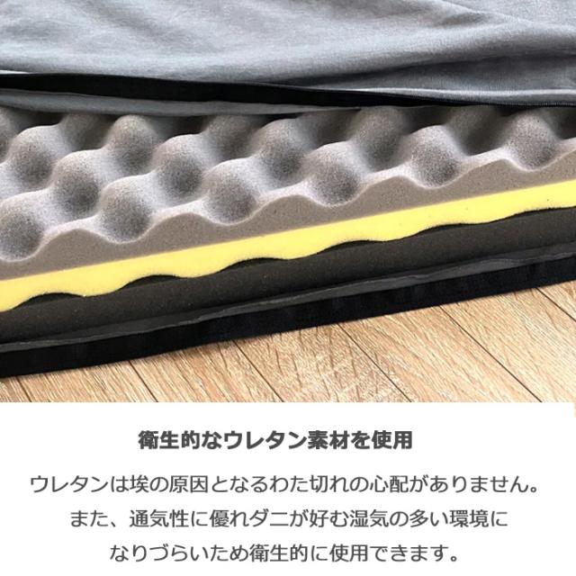 ロマンスゼロベーシック シングル 97×195cm 敷ふとん ウレタンマットレス 腰痛 ROMANCE ZERO BASIC 高反発 日本製 1134-7030-20_6