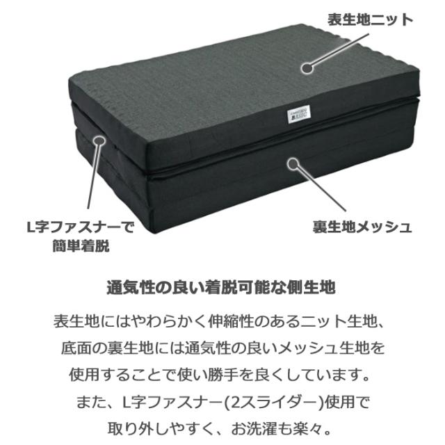ロマンスゼロベーシック シングル 97×195cm 敷ふとん ウレタンマットレス 腰痛 ROMANCE ZERO BASIC 高反発 日本製 1134-7030-20_7