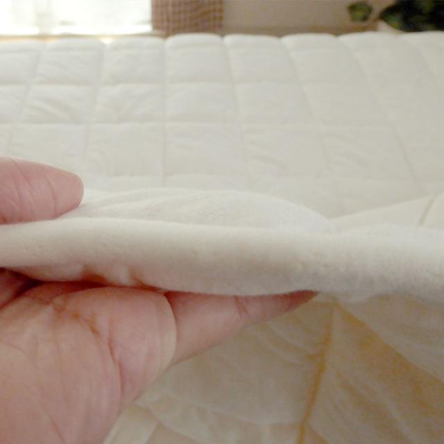 日本製 プレミアムウール 肌掛け布団 シングルロング 150×210cm 肌布団 肌ふとん 肌掛けふとん 洗えるウール DW-K-002SL_6