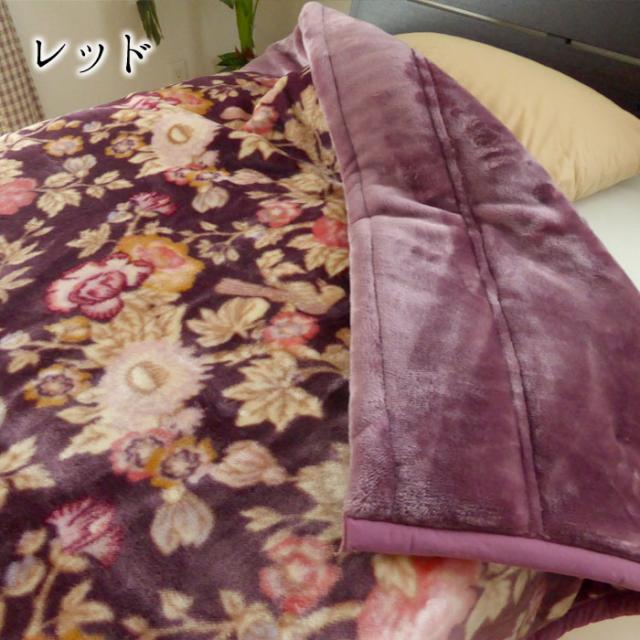 毛布 あったか 昭和西川 わた入りアクリル合わせ毛布 シングル 140×200cm 吸湿発熱 ボリューム 厚手 極厚 日本製 セール 22305-19513_9