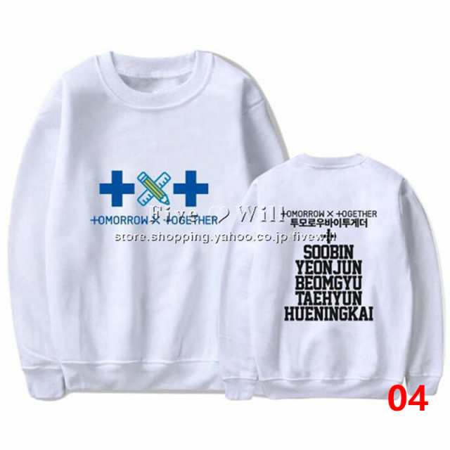 送料無料◇TXT TOMORROW X TOGETHER 韓流グッズ 2022新入荷 パーカー スウェット 男女兼用 応援服 打歌服カジュアルウェア  ペアルックの通販はau PAY マーケット - スカイスター