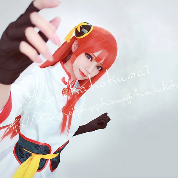 送料無料 銀魂風 ぎんたま 未来神楽 劇場版 完結篇 万事屋 歌舞伎町 神楽チャイナドレス コスプレ衣装ウィッグcos靴 コスチューム Cosplの通販はau Pay マーケット スカイスター