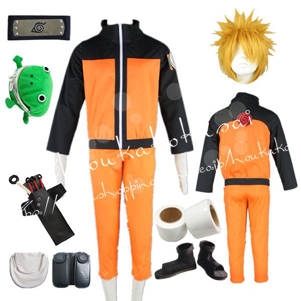 子供用 大人用 ナルト Naruto 風 うずまき ナルト 2代 コスプレ衣装 ウィッグ 靴 コスチューム 演出服 Cosplay 変装 仮装 撮影 祭りの通販はau Pay マーケット スカイスター