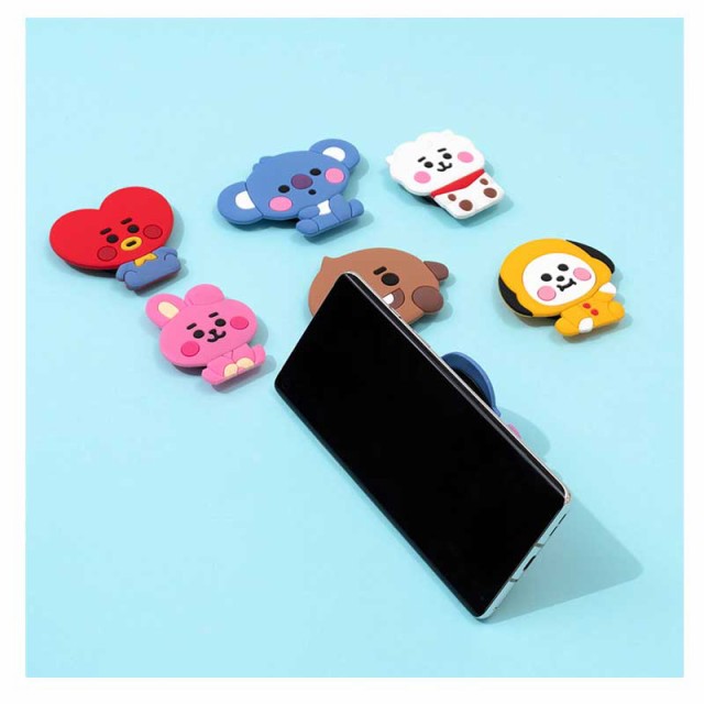 セール 2枚目50%off BTS防弾少年団 BT21 スマホリング スマホグリップ スマホスタンド おしゃれ かわいい スマホホルダー 携帯  落下防止 スタンド機能 イヤホン収納 highart.com.eg