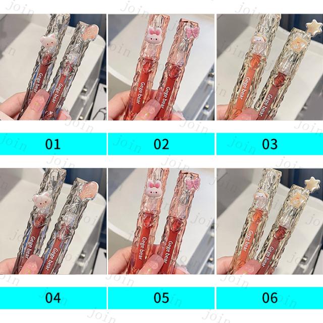 使いかけ化粧品 コスメ 口紅 リップ グロス ティント セット リップグロス (CS65) 日本国内当日発送 6color 口紅 韓国コスメ 落ち