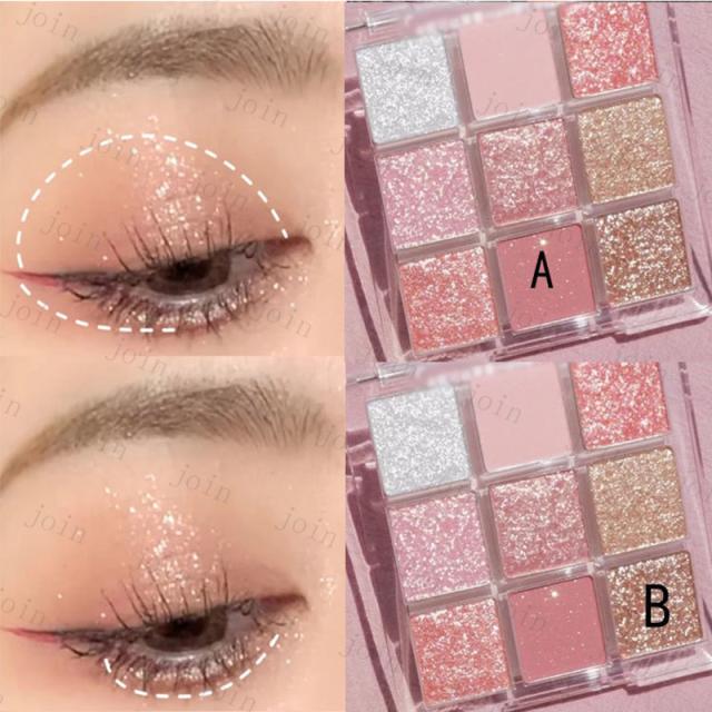 cs446#アイシャドウ 韓国 当日発送 9color set アイシャドウパレット