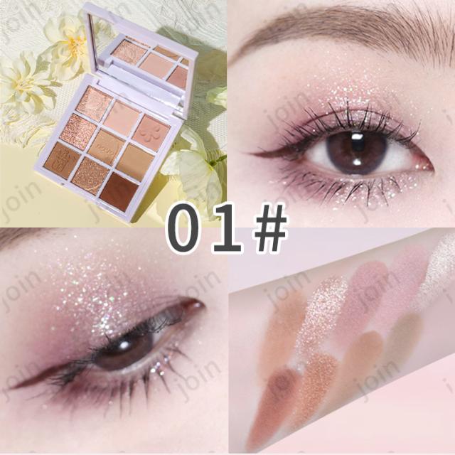 cs544#NOVO アイシャドウパレット 日本国内当日発送 9colors set 3type