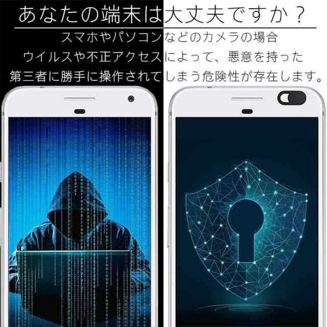 ファッション通販】 カメラ カバー 5枚 ウェブ web スマホ インカメ パソコン p06-49a