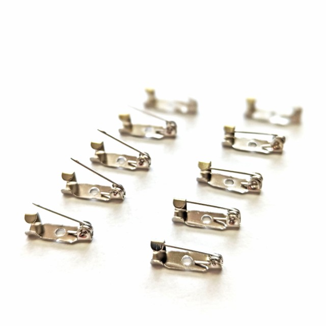 ブローチピン 100個セット 15mm 20mm アクセサリー 手芸 DIYの通販はau PAY マーケット - エムズモノショップ | au PAY  マーケット－通販サイト