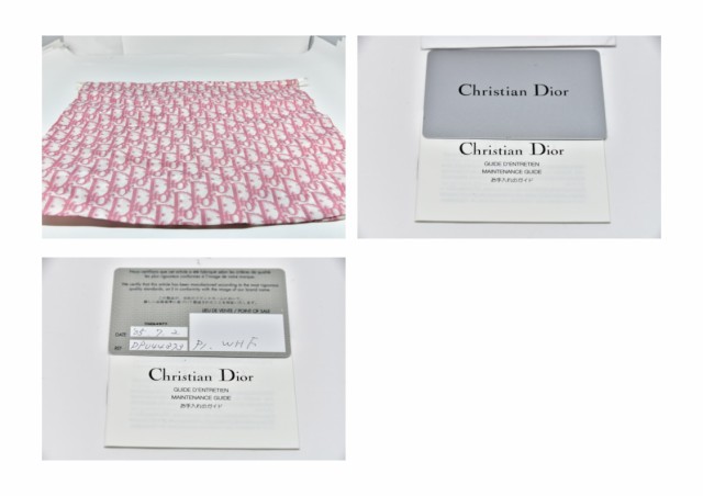 正規品 激貴重 最高級 レアー クリスチャンディオール Christian Dior ハンドバッグ ボストンバッグ クリヤーバッグ ピンク 巾着袋付き