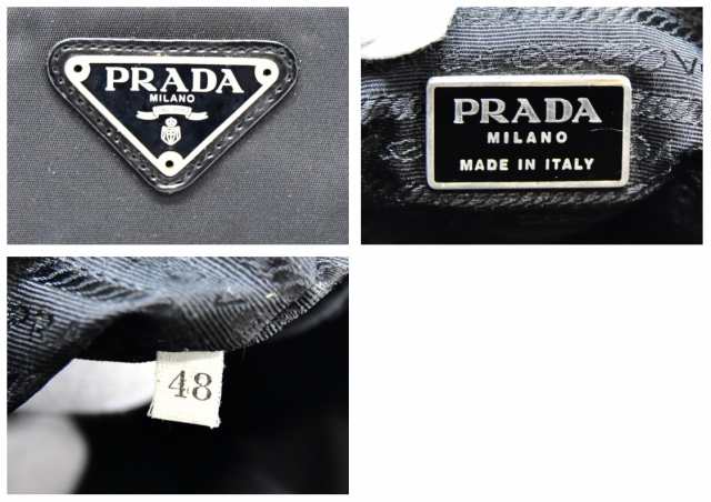 鑑定済 正規品 PRADA プラダ ショルダーバッグ メンズ＆レディース ...