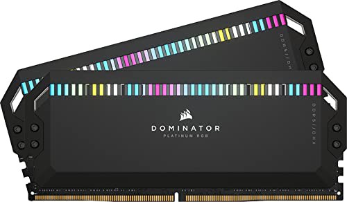 CORSAIR DDR5-5200MHz デスクトップPC用メモリ DOMINATOR PLATINUM RGB DDR5シリーズ(PC5-41