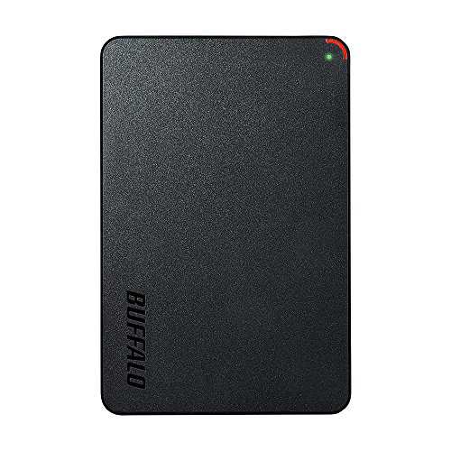 バッファロー BUFFALO ミニステーション USB3.1(Gen1)/USB3.0用ポータブルHDD 2TB HD-PCFS2.0U3-BB