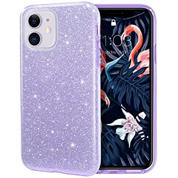 Milprox Iphone 11 ケース キラキラ Tpu ソフトカバー 3パーツ式 耐衝撃 かわいい おしゃれ ケース 6 1インチ パープルの通販はau Pay マーケット クルリンストア