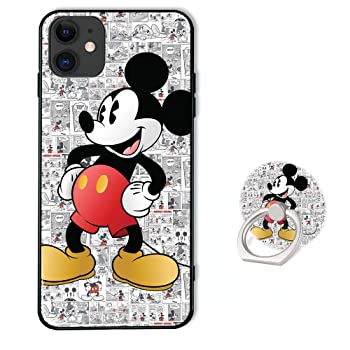 人気絶頂 ディズニー Iphone 11用携帯ケース リングホルダー付き キックスタンド付き ソフトtpuラバーシリコン保護カバー Iphone 11 6 1イン 100 安心保証 Arnabmobility Com