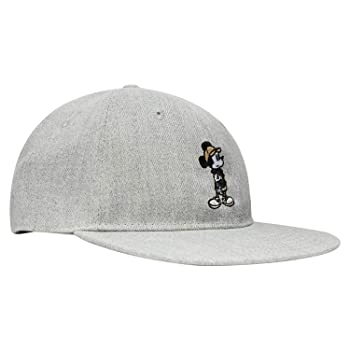 ディズニー メンズ ミッキーマウス 野球帽 ミッキーマウス ロゴ カーブしたつば 調節可能なキャップ Us サイズ One Size カラー グレーの通販はau Pay マーケット クルリンストア