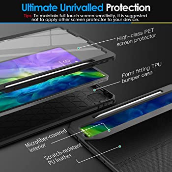 Dadanism フルボディケース Ipad Pro 11 用 ペンシルホルダー付き 11インチ 内蔵スクリーンプロテクター Apple Pencil充電をサの通販はau Pay マーケット クルリンストア