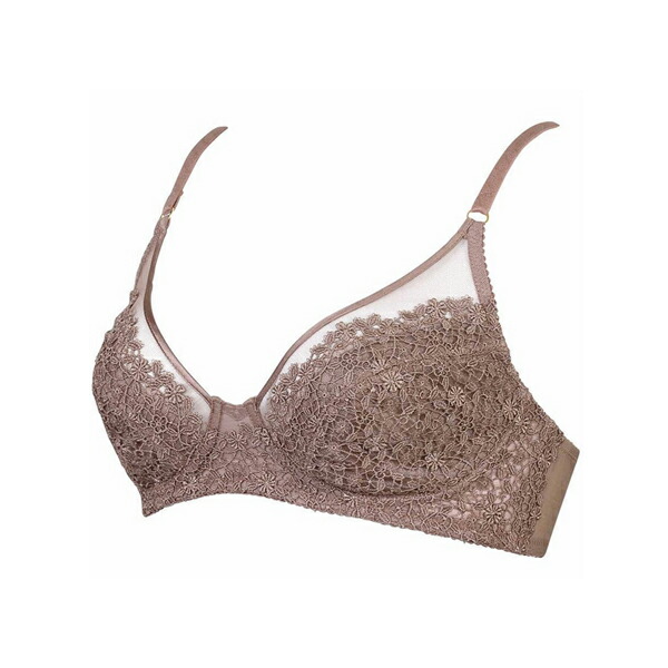 35%OFF ワコール [ナチュラルメイクブラ 01G] ブラジャー BXC101 Dカップ (ノンワイヤー エレガントフィット)_4