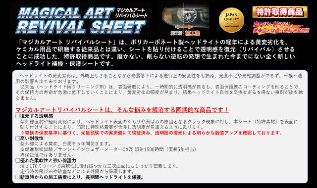 ハセプロ マジカルアートリバイバルシート ヘッドライト専用 Lサイズ 470mm×800mm 2枚入り（MRSHD-2L）_2