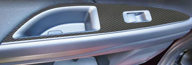 アウトランダー GF7W/GF8W /PHEV GG2W ドアスイッチパネル カーボンシート マジカルカーボン 三菱 CDPM-7