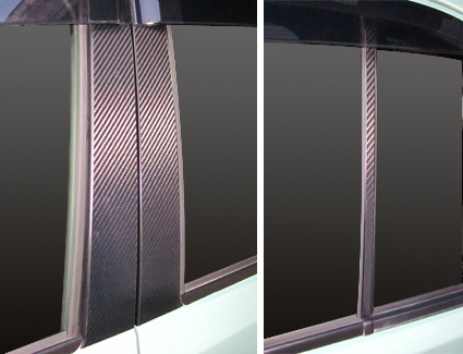 ハセプロ マジカルカーボン ピラースタンダードセット バイザーカットタイプ トヨタ パッソ KGC/NGC30系 2010.2〜（CPT-V64）の通販は 21,780円