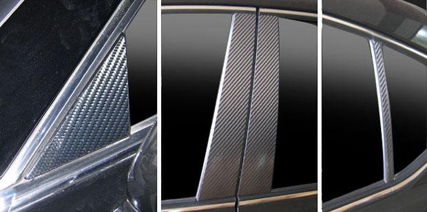 ハセプロ マジカルカーボン ピラーセット ノーマルタイプ レクサス IS GSE20系 2005.9〜（CPL-2）の通販は 21,780円