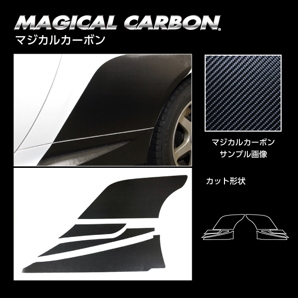 GRヤリス 10系 2020.9〜 チッピングガード カーボンシート ハセプロ マジカルカーボン  トヨタ（CCGT-3）