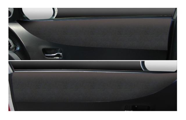 ハセプロ バックスキンルックNEO ドアインナーパネル 三菱 アウトランダー CW5W/CW6W 2005.10〜2009.8（LCBS-DIPM1）
