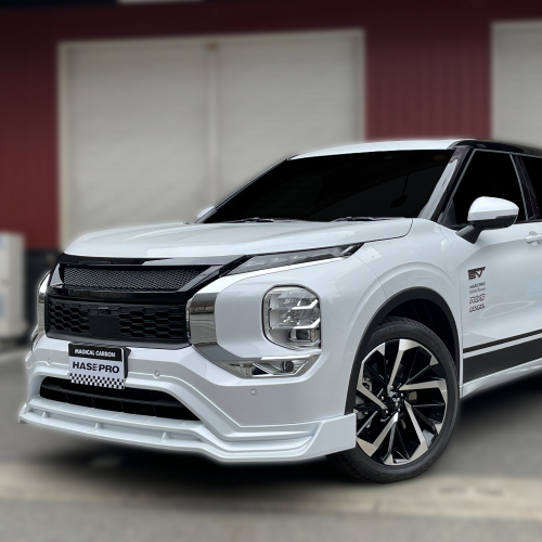 ハセプロ 三菱 新型アウトランダーPHEV GN0W フロントアンダースポイラー【送料無料】MM-FUS05_3