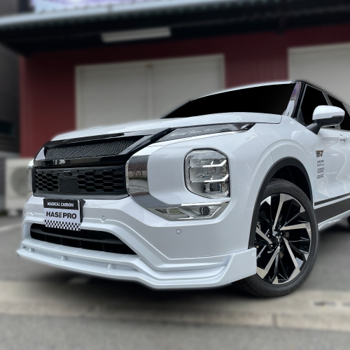 ハセプロ 三菱 新型アウトランダーPHEV GN0W フロントアンダースポイラー【送料無料】MM-FUS05_4