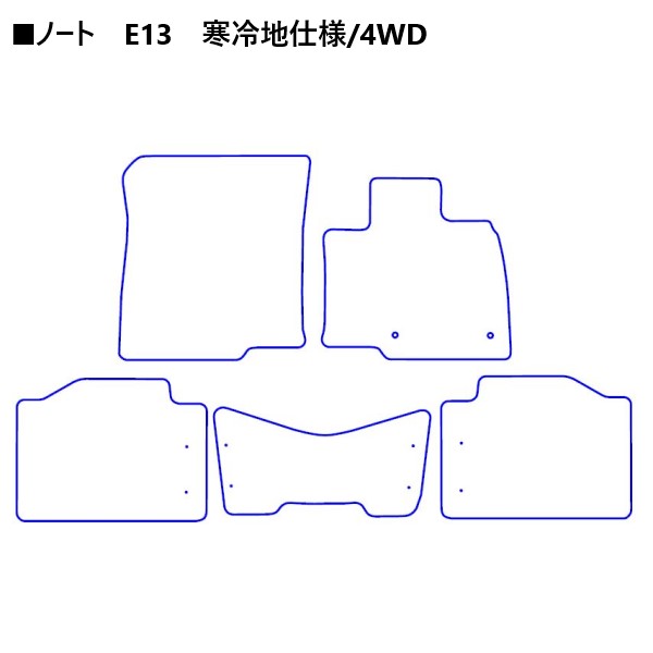 ハセプロ ハセ・プロレーシング チョイス プレステージマット ニッサン ノート E13｜詳細画像