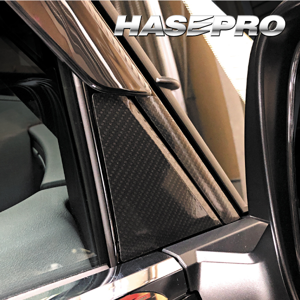 アルファード 40系 ピラー フルセット バイザーカットタイプ  カーボン調シート マジカルアートシートNEO 外装 傷防止 汚れ 保護 ハセプロ MSN-PT104VFの通販は