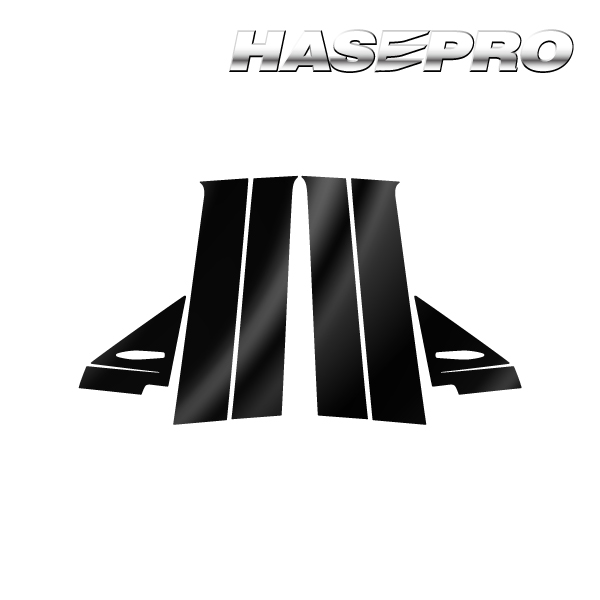 ヤリスクロス 10系 ピラー フルセット ノーマルカットタイプ  PPFピアノブラック トヨタ 外装 高級感 傷防止 汚れ ハセプロ PFPB-PT95F