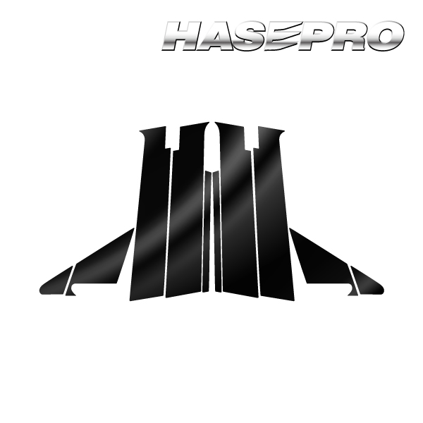 エボX ギャランフォルティス ピラー フルセット バイザーカットタイプ  PPFピアノブラック 三菱 外装 高級感 傷防止 汚れ ハセプロ PFPB-PM70VFの通販は