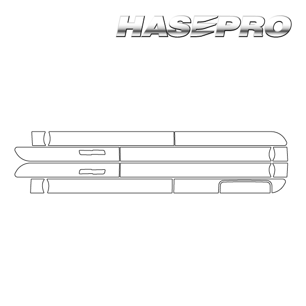 カーボンシート スペーシアギア MK54S ドアサイドガーニッシュ マジカルアートシート カーボン スズキ 外装 傷防止 汚れ アクセサリー ハセプロ MS-SIGSZ3