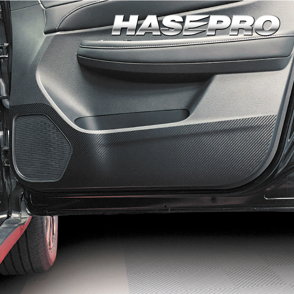 カーボンシート WR-V WRV キックガード マジカルアートレザー 内装 傷防止 汚れ 保護 ホンダ ハセプロ LC-KGH14の通販は