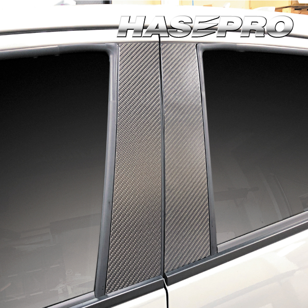 カーボンシート MAZDA2 デミオ DJ系 ピラー ノーマルカット スタンダードセット マジカルカーボン ハーフグロス 外装 傷防止 汚れ 保護 マツダ ハセプロ CHGPMA-30の通販は