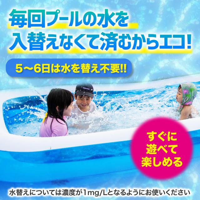 プール 塩素剤 10袋 【送料無料】 個包装 プール用除菌剤 除菌
