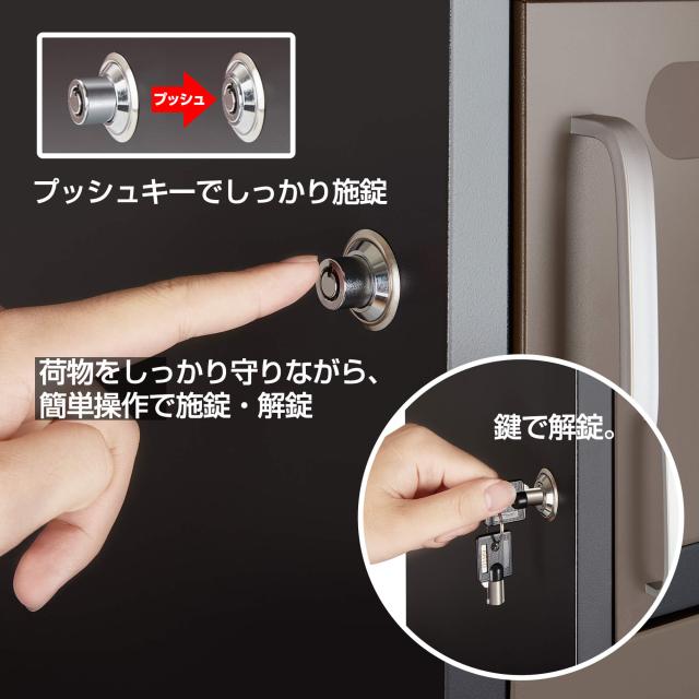 宅配ボックス付きポスト 宅配BOX 新聞受け 郵便 メール便 ネコポス 大容量 日本語取扱説明書 収納 メールボックス 鍵付き 簡単組み立て 配達時間の心配無し 置き配 盗難防止 一戸建て 個人宅 大容量 雨濡れ防止 ワンタッチロック ブラウン 【組み立不要】【1段タイプ】_3
