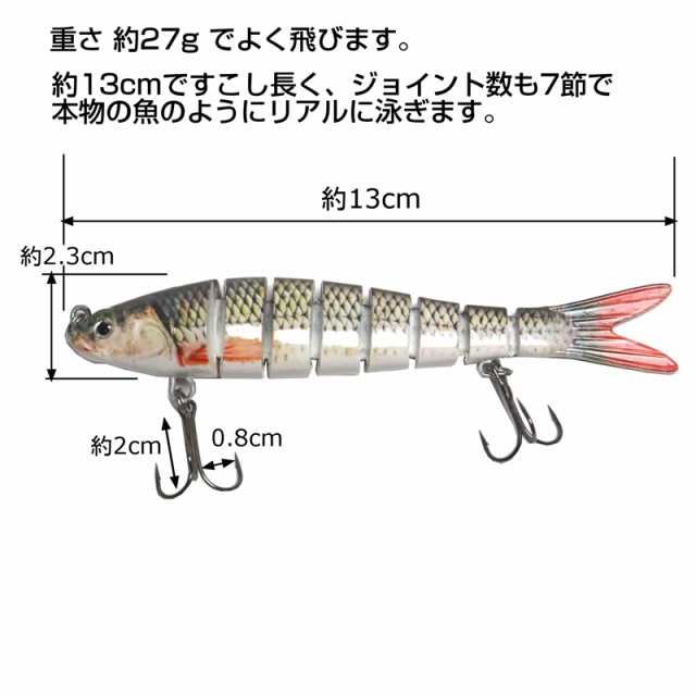 ルアー 13cm 釣り ミノー フィッシング アウトドア 趣味 16g - ルアー