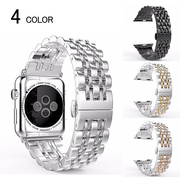 アップルウォッチ バンド Apple Watch Apple Watch バンド ステンレススチール メンズ レディース 交換用 交換 時計バンド 40mm 44mm 42mの通販はau Pay マーケット We Love