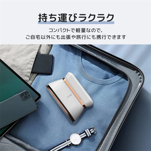新作 送料無料 アイロン スチームアイロン ハンディ かけたまま 衣類スチーマー ハンディースチーマー シワ伸ばし 消臭 除菌 30秒立ち上がり コンパクト 母の日 プレゼントの通販は