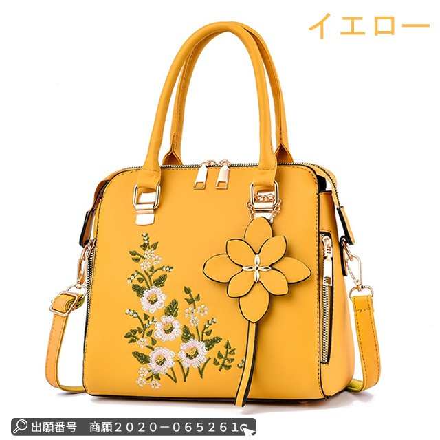 冬新作 BAG 新作 ショルダーバッグ 斜めがけバッグ 軽い 刺繍 花柄 ハンドバッグ トートバッグ 2way 大容量 puレザー 軽量 通勤 手提げ  ｜au PAY マーケット