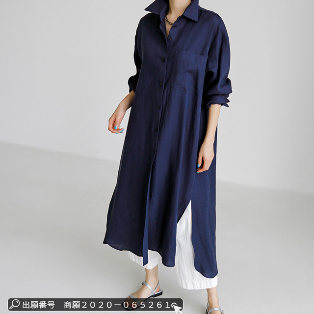 秋新作 送料無料 トップス ワンピース マキシ丈ワンピース シャツワンピース ロングワンピース 体型カバー チュニック 無地 シャツワンピ ロングシャツ 羽織り カーディガン リラックス ナチュラル エレガント ベーシック 韓国風の通販は
