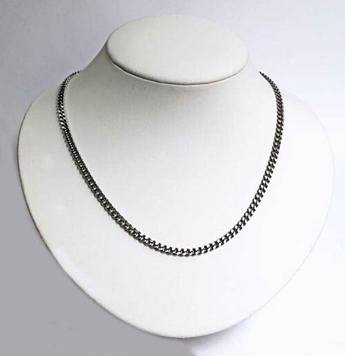 オールゲルマニウム喜平ネックレス (Lサイズ) [ あす楽対応商品 選べるサイズ キヘイ ゲルマニウム ゲルマ効果 膝痛 ブラック シンプル シルバー ゴールド 喜平 ネックレス 肩こり 首こり 血行促進 男女兼用 メンズ レディース 日本製 送料無料 ] オールゲルマニウム喜平ネックレス (Lサイズ) [ あす楽対応商品 選べる