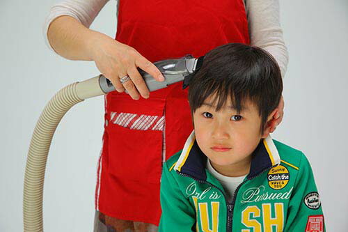 バリカン ヘアカット セルフ セルフカット バリカン メンズ 散髪 掃除