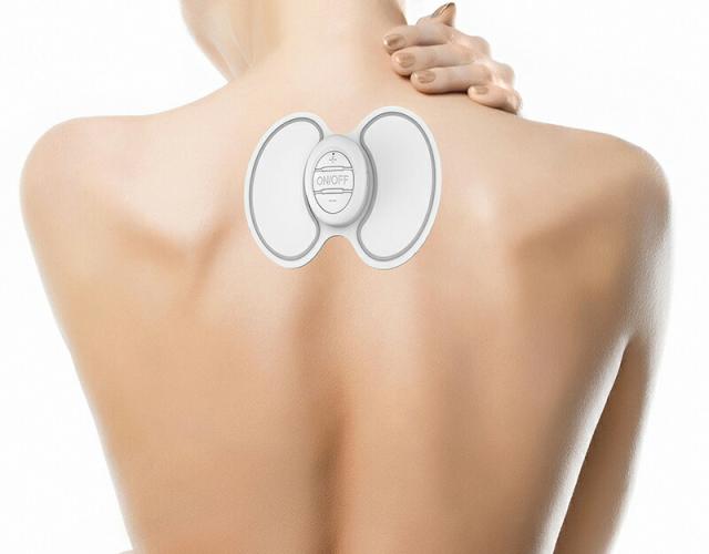 もみトン「楽々貼るパッド」 マッサージ 貼るだけ 筋トレ 腹筋