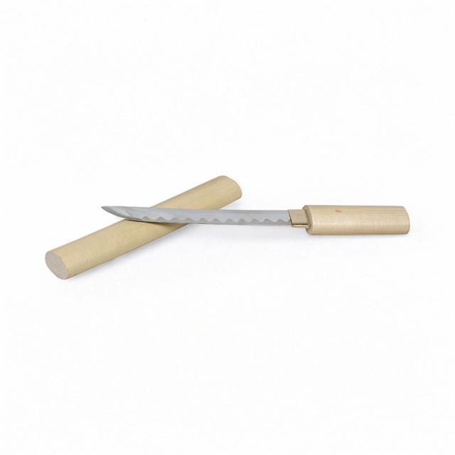 六寸白鞘短刀 ドス模造刀